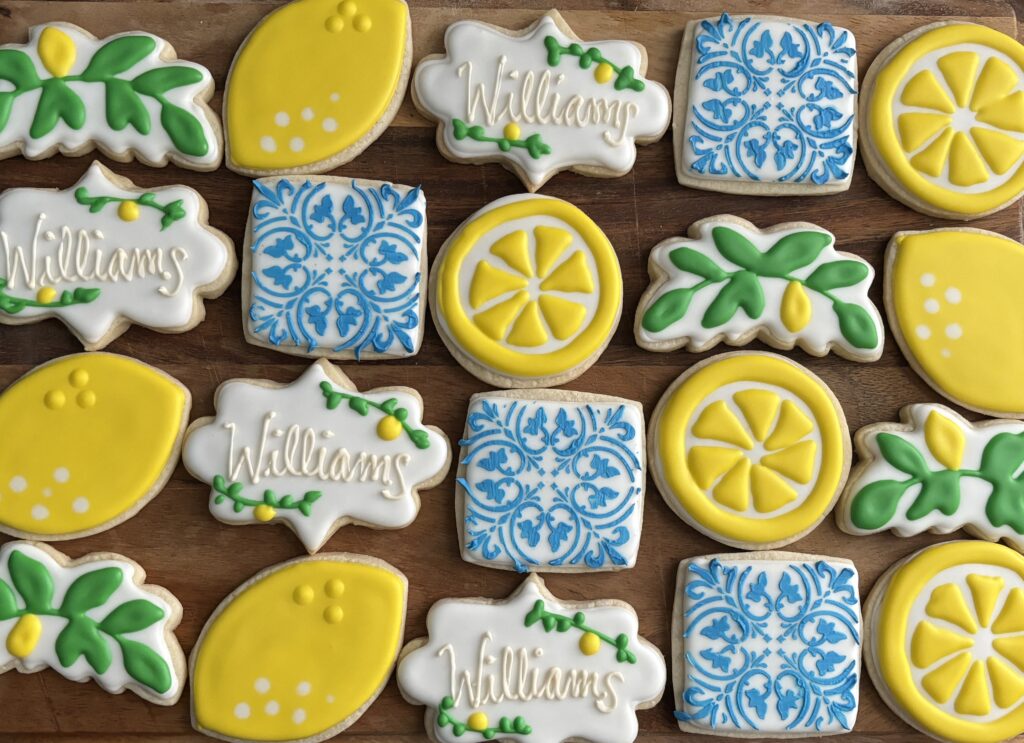 lemon shaped cookies